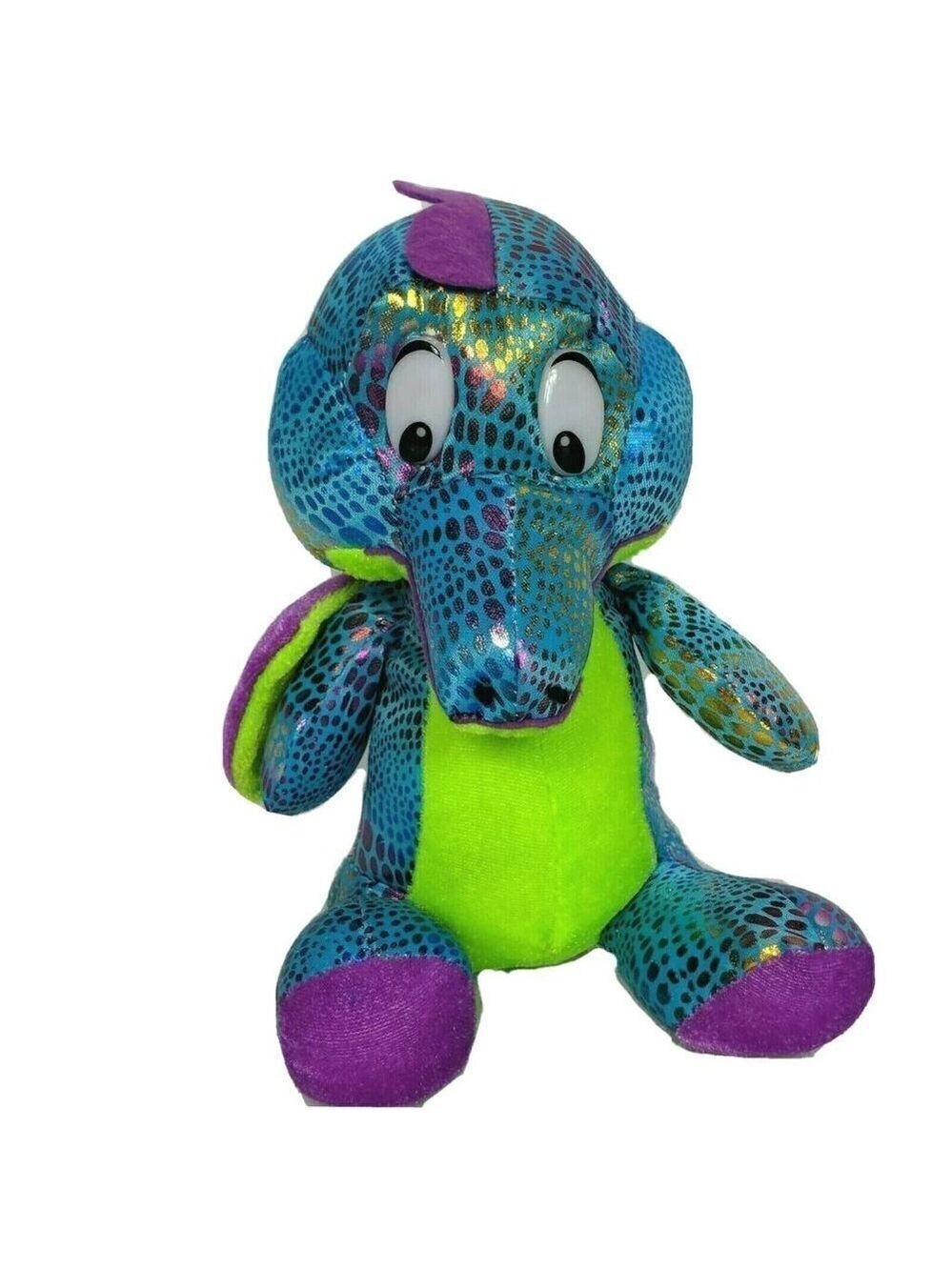 Asia Direct Dragon Plush Blue Green Purple